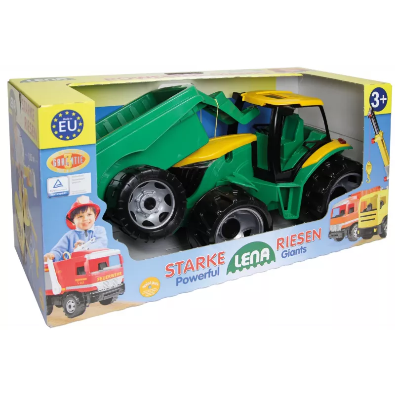 Tractor Lena GIGA TRUCKS ZL-02122 with trailer
