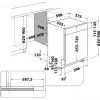 Whirlpool WBC3C26B Semi built-in 14 place settings
