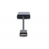 DIGITUS HDMI to VGA converter adapter Typ A - VGA (D-Sub) connector, 3.5mm audio jack black