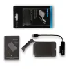 HDD/SSD enclosure i-tec MySafe USB 3.0 Easy 2.5 inch External Case Black