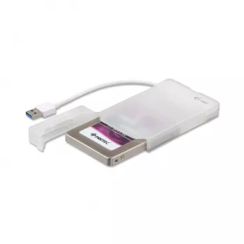 HDD/SSD enclosure i-tec MySafe USB 3.0 Easy 2.5 inch External Case – White