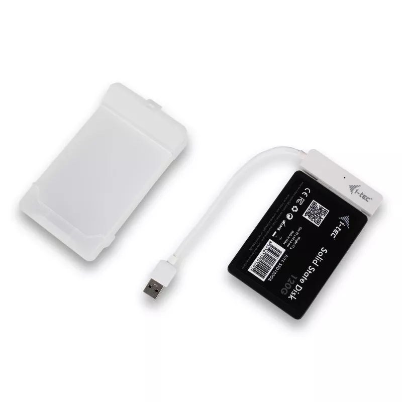 HDD/SSD enclosure i-tec MySafe USB 3.0 Easy 2.5 inch External Case – White