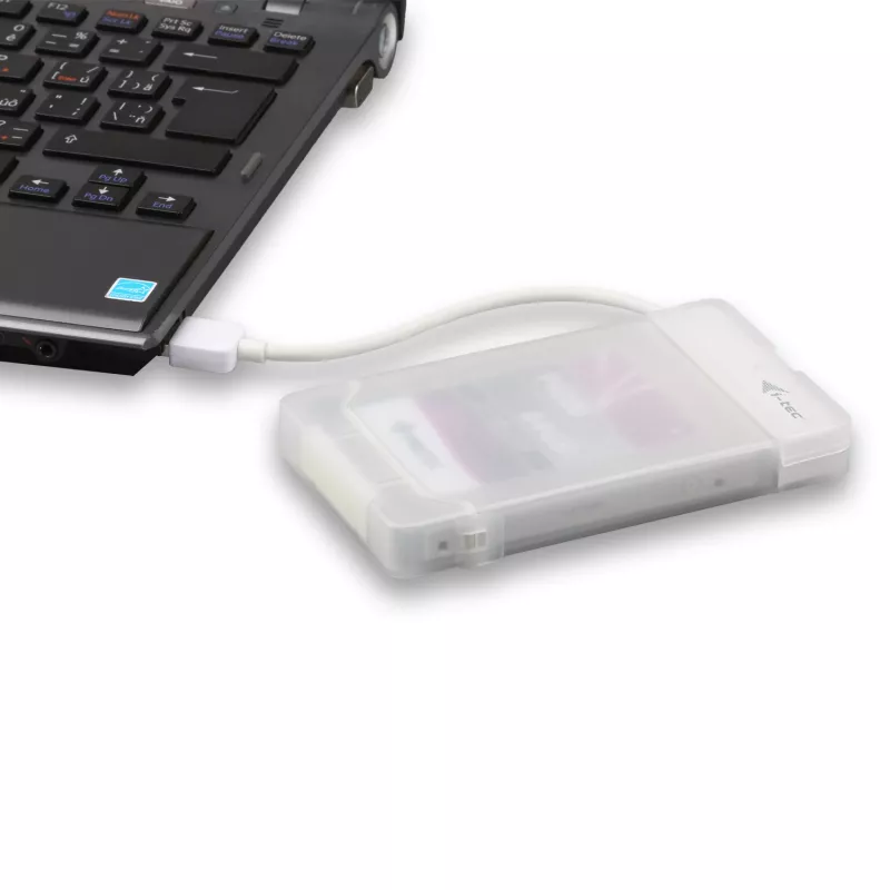 HDD/SSD enclosure i-tec MySafe USB 3.0 Easy 2.5 inch External Case – White
