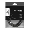 USB cable Gembird CCP-USB3-AMCM-6 USB 3.2 Gen 1 (USB-C to USB-A) 1.8 m Black