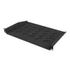 Rack shelf LANBERG AK-1008-B 1U 19 inch depth 315 mm width 482.6 mm height 44.5 mm black max load 25 kg