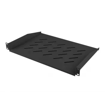 Rack shelf LANBERG AK-1008-B 1U 19 inch depth 315 mm width 482.6 mm height 44.5 mm black max load 25 kg