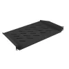 Rack shelf LANBERG AK-1008-B 1U 19 inch depth 315 mm width 482.6 mm height 44.5 mm black max load 25 kg
