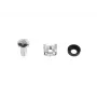 Mounting kit LANBERG AK-1302-S — stainless steel, 50 pcs, includes cage nuts and screws
