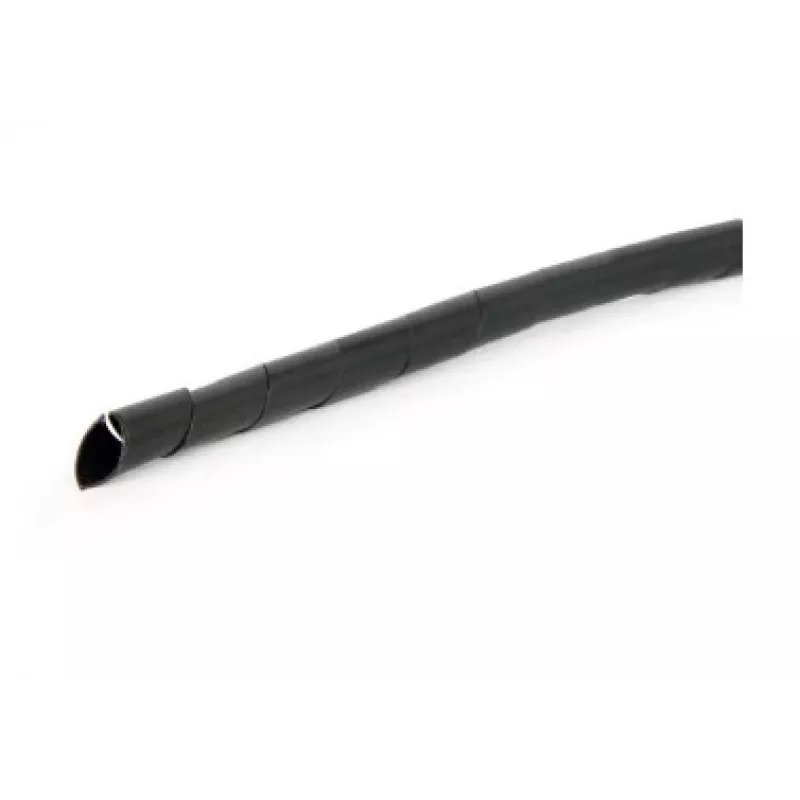 GEMBIRD 12mm Spiral Cable Wrap, 10m - Black