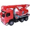 Lena GIGA TRUCKS Fire Crane truck Arocs, Crane truck model, 3 yr(s), Black, Grey, Red