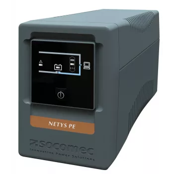 Socomec NETYS PE NPE-0850 uninterruptible power supply (UPS) Line-Interactive 0.85 kVA 480 W 4 AC outlet(s)