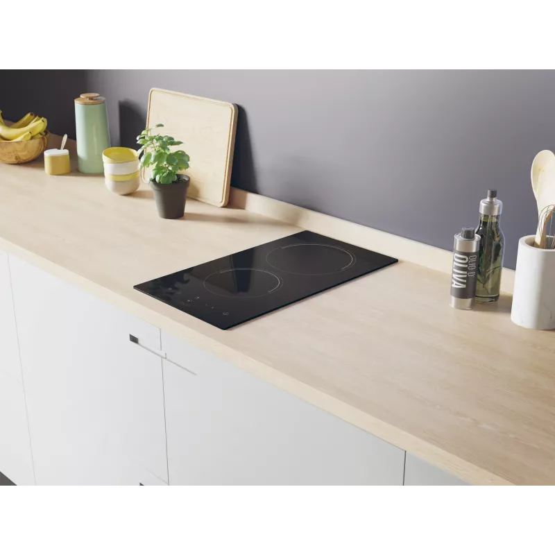 Candy Idea CDH30 Black Built-in 28.8 cm Ceramic hob 2 zone(s)