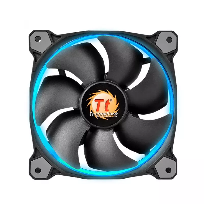 THERMALTAKE Riing 12 LED RGB 256 Colors High Static Pressure LED Radiator Fan (3 Fan Pack)