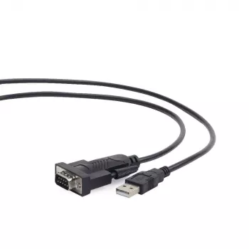 GEMBIRD USB to DB9M Rs232 Pl2303ta Converter black - 1.5 m