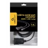 GEMBIRD USB to DB9M Rs232 Pl2303ta Converter black - 1.5 m
