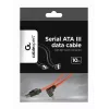 GEMBIRD SATA III Data Cable With 90 Degree Bent Connector, 50cm - Metal ClIPS