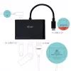 USB-C to HDMI Travel Adapter ITEC i-tec USB C HDMI Travel Adapter PD/Data — Black, Chipset RTS5403/RTS5404/RTS5411/PS176, 90×58×14 mm