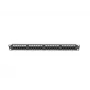 Patch panel 1U LANBERG PPU5-1024-B — 24-port CAT5e, metal, black, 445×32.5×44.5 mm