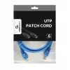 Networking cable Gembird PP6U-2M RJ-45 Cat6 2m Blue