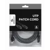 GEMBIRD Patch Cable - CAT6 - UTP - 5m - Black