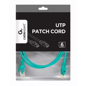 GEMBIRD Patch Cable - CAT6 - UTP - 1m - Green