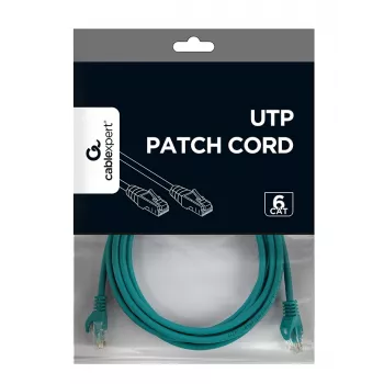 Networking cable Gembird PP6U-3M RJ-45 Cat6 3m Green