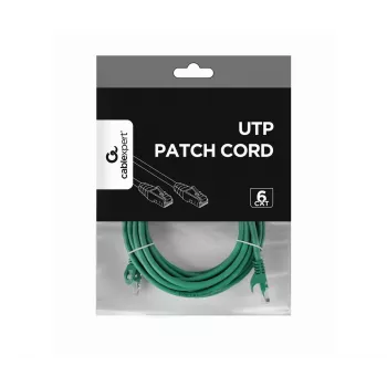 GEMBIRD Patch Cable - CAT6 - UTP - 5m - Green