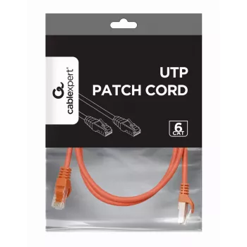 GEMBIRD Patch Cable - CAT6 - UTP - 1m - Red