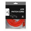 GEMBIRD Patch Cable - CAT6 - UTP - 5m - Red