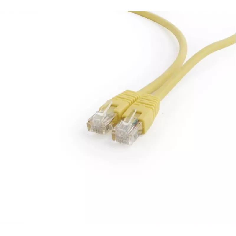 Networking cable Gembird Cat6 U/UTP 0.25 m RJ-45 yellow
