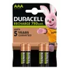Duracell AAA (4pcs) Rechargeable battery Nickel-Metal Hydride (NiMH)