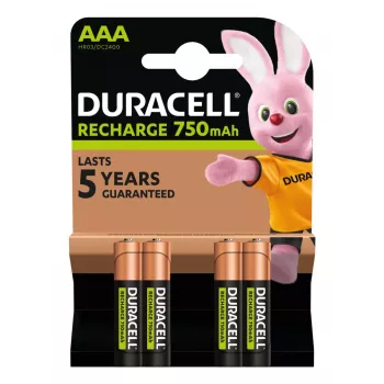 Duracell AAA (4pcs) Rechargeable battery Nickel-Metal Hydride (NiMH)