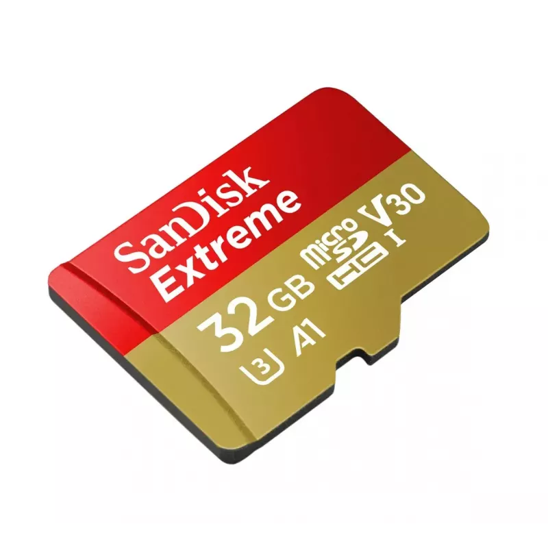 WESTERN DIGITAL SanDisk micro SDXC Extreme 32GB (A1/ V30/ U3/ UHS-I/ Cl.10/ R100/ W60) + Adapter for Action Cam