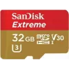 WESTERN DIGITAL SanDisk micro SDXC Extreme 32GB (A1/ V30/ U3/ UHS-I/ Cl.10/ R100/ W60) + Adapter for Action Cam