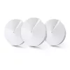 TP-Link AC1300 Deco Whole Home Mesh Wi-Fi System, 3-Pack, White, Internal, Mesh system, Dual-band (2.4 GHz / 5 GHz), Wi-Fi 5 (802.11ac), 1300 Mbit/s