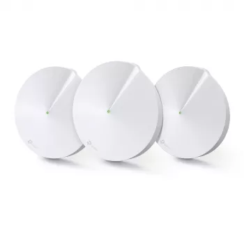 TP-Link AC1300 Deco Whole Home Mesh Wi-Fi System, 3-Pack, White, Internal, Mesh system, Dual-band (2.4 GHz / 5 GHz), Wi-Fi 5 (802.11ac), 1300 Mbit/s