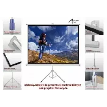 Projection screen ART ER T100 4:3
