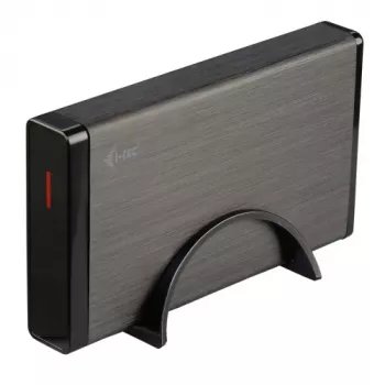i-tec MYSAFE Advanced 3.5 inch USB 3.0, HDD enclosure, 3.5 inch, Serial ATA, Serial ATA II, Serial ATA III, 5 Gbit/s, USB connectivity, Black, Metallic