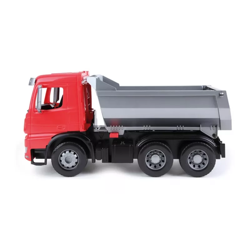 Lena Worxx Dump truck Arocs, Truck/Trailer model, Dump truck, 3 yr(s), Plastic, Black, Grey, Red