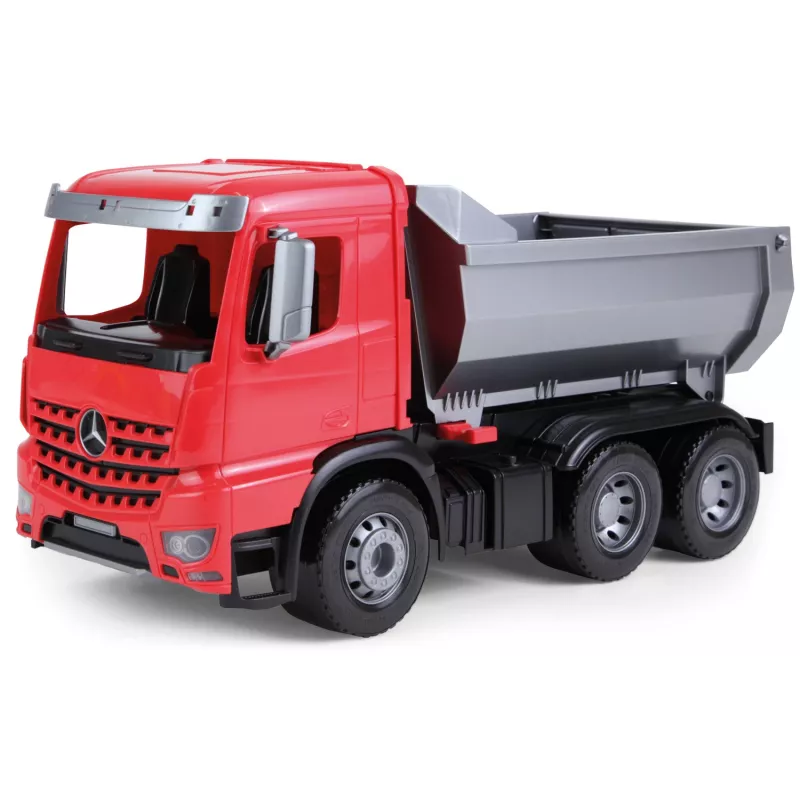 Lena Worxx Dump truck Arocs, Truck/Trailer model, Dump truck, 3 yr(s), Plastic, Black, Grey, Red