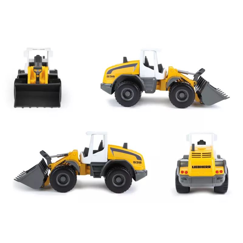 Lena Worxx Liebherr L538 Litronic, Wheel loader model, 3 yr(s), Plastic, Black, Grey, White, Yellow