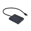 i-tec USB-C 3.1 Dual 4K DP Video Adapter, 3.2 Gen 1 (3.1 Gen 1), USB Type-C, DisplayPort output, 3840 x 2160 pixels