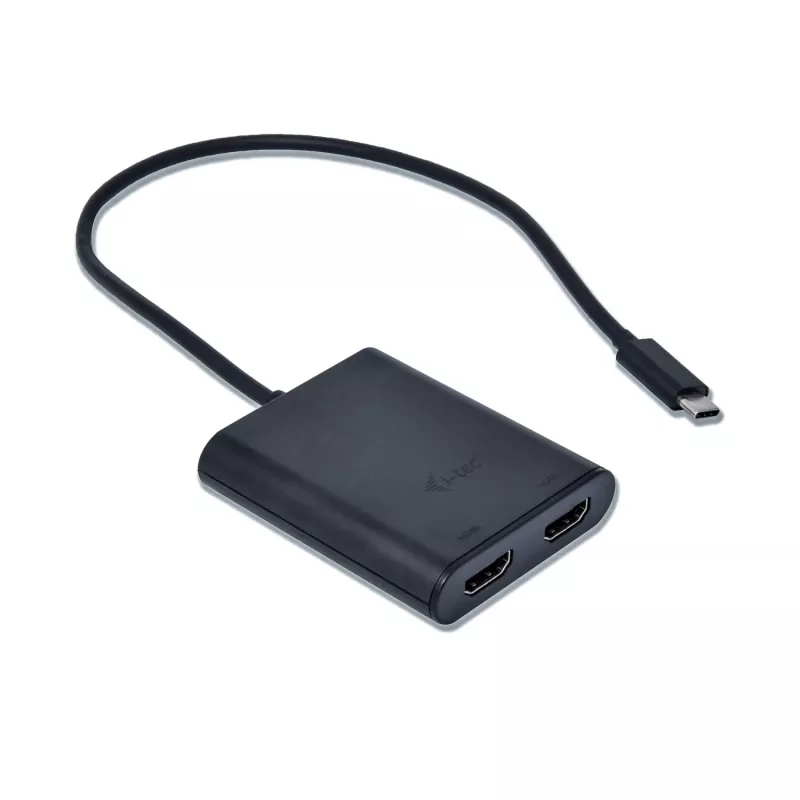 i-tec USB-C 3.1 Dual 4K HDMI Video Adapter, 3.2 Gen 1 (3.1 Gen 1), USB Type-C, HDMI output, 3840 x 2160 pixels