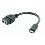 USB cable Gembird A-OTG-CMAF3-01, USB‑C to USB‑A, 0.2 m, black
