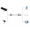 USB cable Gembird A-OTG-CMAF3-01, USB‑C to USB‑A, 0.2 m, black
