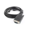 GEMBIRD HDMI to VGA and audio adapter cable, single port, 3m, black