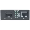 Intellinet Gigabit Ethernet to SFP Media Converter, 10/100/1000Base-Tx to SFP slot, empty