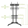 Techly Floor Trolley with Shelf Support LCD / LED / Plasma 30-65 inch ICA-TR6