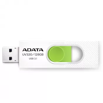 ADATA UV320 USB flash drive 128 GB USB Type-A 3.2 Gen 1 (3.1 Gen 1) Green, White