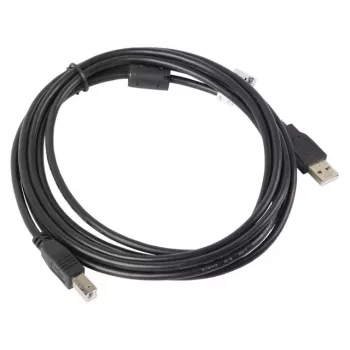 LANBERG USB Cable USB 2.0 USB B - 3m Black